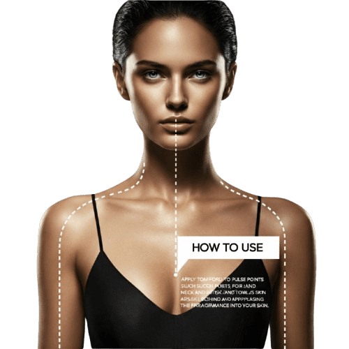 TOM FORD how to apply use on the skin body