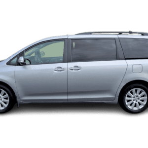 2015 Toyota Sienna Limited Premium Minivan in beige color with spacious interior, leather seats, and advanced safety features for families and professionals.