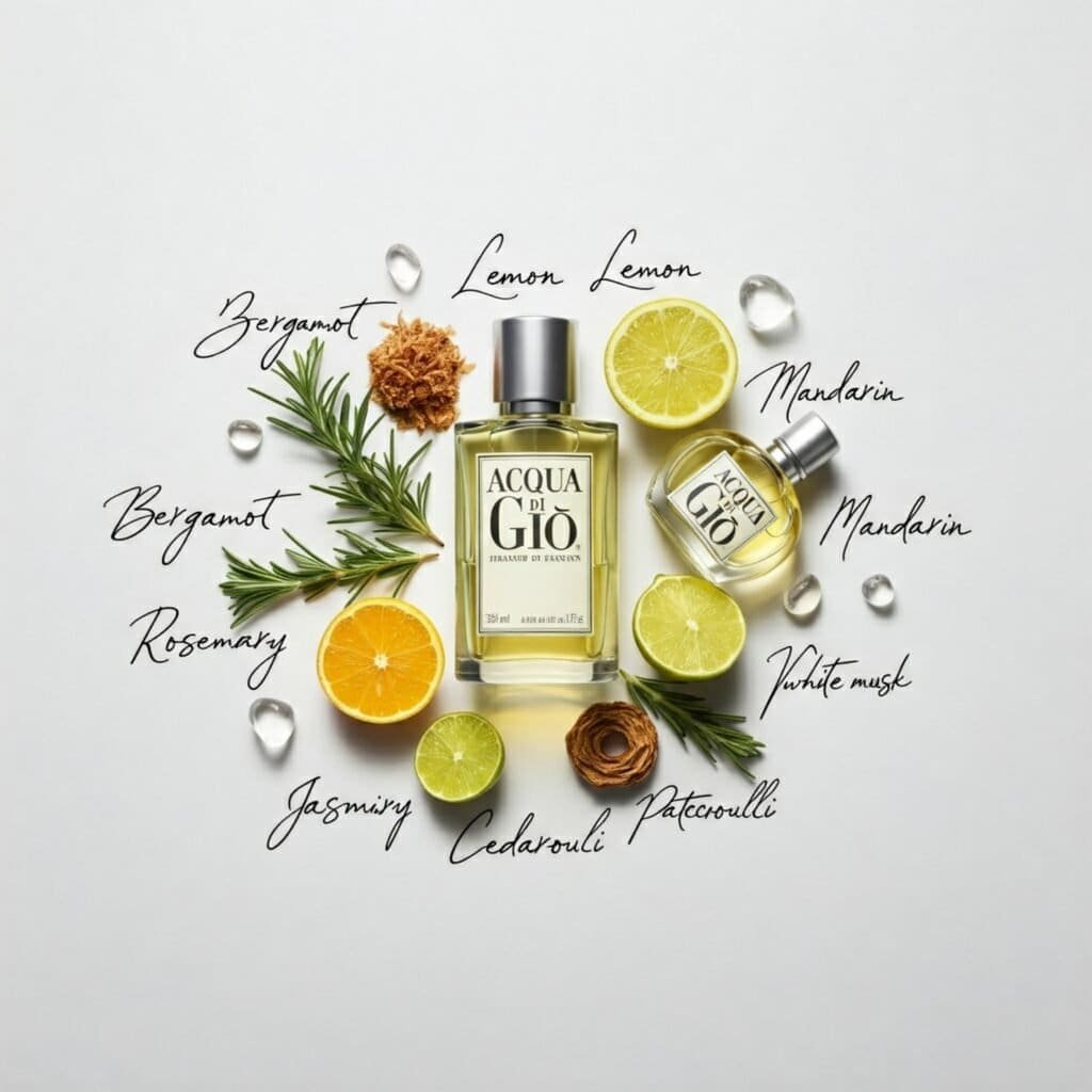 citrus notes woody fragrance