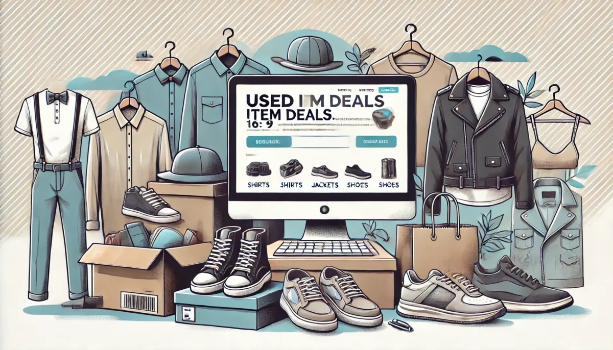 UsedItemDeals.com sell your unwanted items free giveaways discounted items sell new items open box items Clothing and Accessories